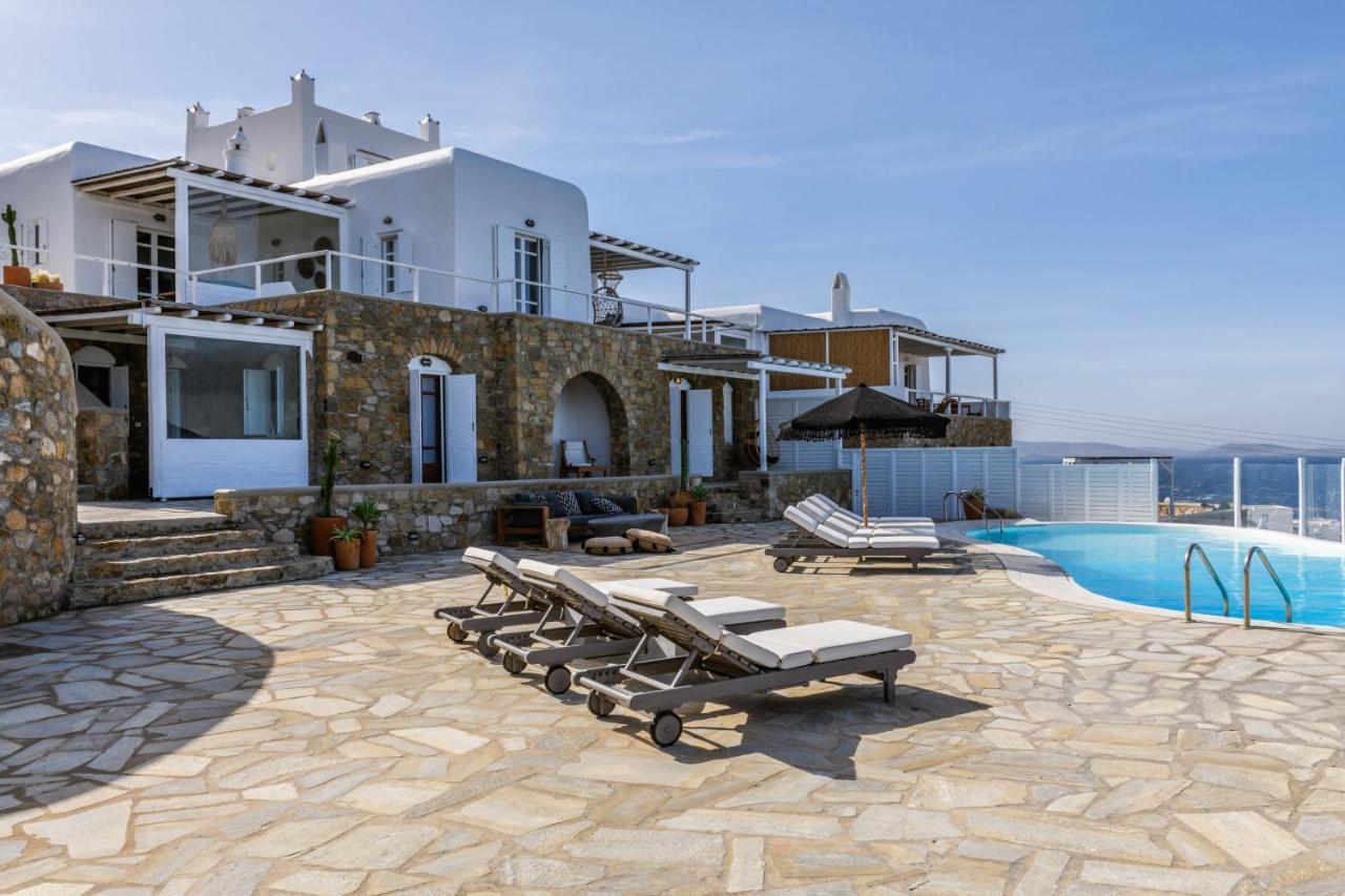 Cosset Villa Bohochic Sea&Harbourview And Sunset By One-Villas ออร์นอส ภายนอก รูปภาพ