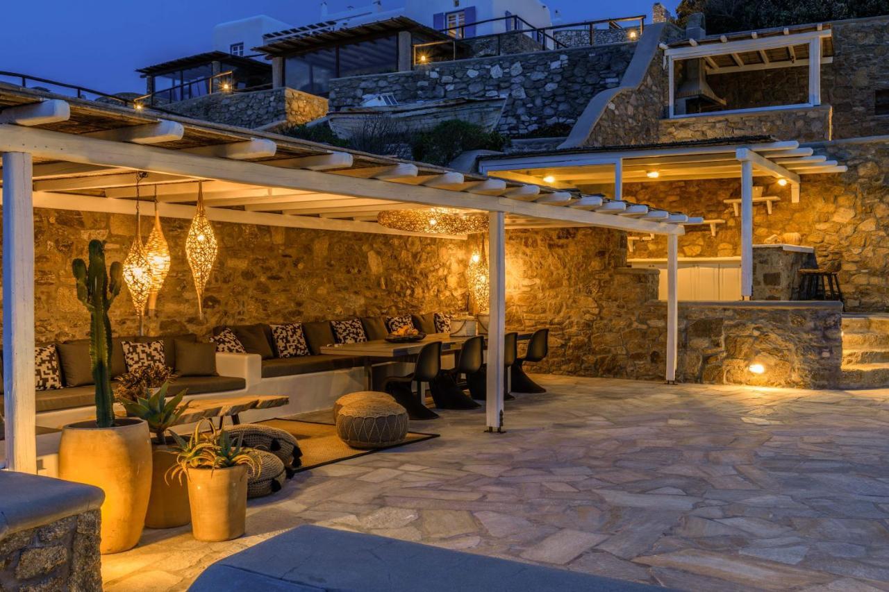 Cosset Villa Bohochic Sea&Harbourview And Sunset By One-Villas ออร์นอส ภายนอก รูปภาพ