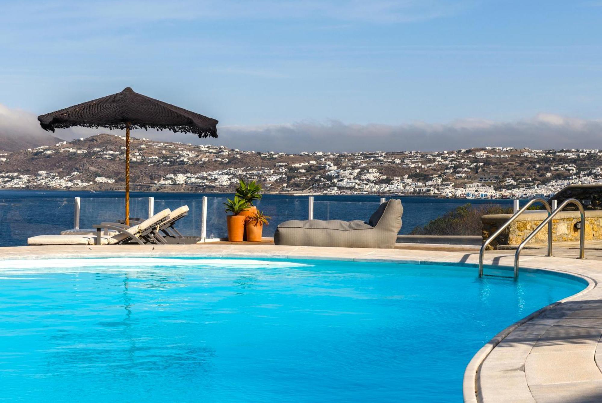 Cosset Villa Bohochic Sea&Harbourview And Sunset By One-Villas ออร์นอส ภายนอก รูปภาพ